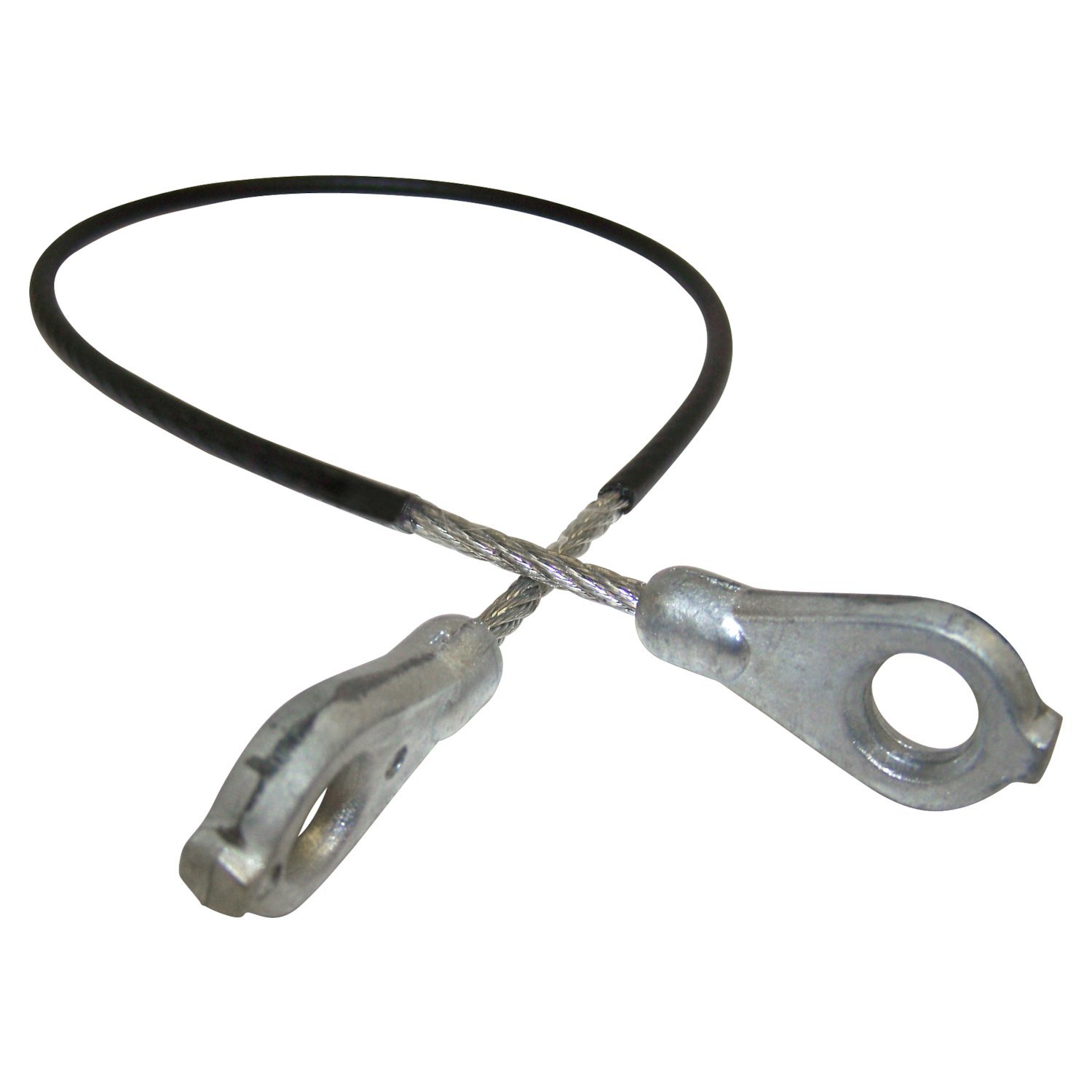 Crown Automotive - Metal Black Tailgate Cable