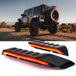 Xprite Vader Series Grille with Turn Signal and Daytime Running Lights for 2018+ Jeep Wrangler JL JT