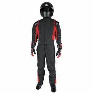 Suit Precision II 6X- Small Black/Red