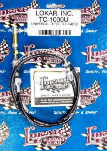 Universal Black Throttle Cable 36in