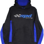 MPD Black Hooded Sweatshirt Medium