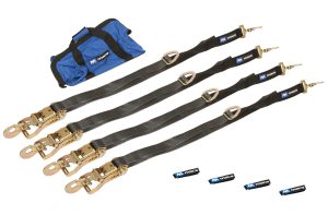 4 Tie Down/Axle Strap Combo Direct Hook