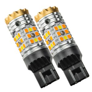 7443-CK LED Bulb Pair Switchback High Output