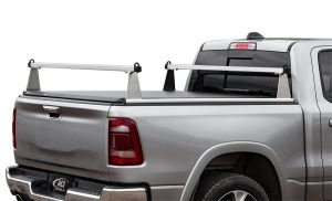 ADARAC™ Aluminum M-Series Truck Bed Rack System; Silver Finish; Bolt On;