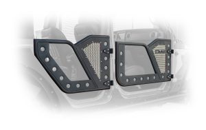 Rock Doors; Rear; Includes Aluminum Mesh Screens/Limit Straps/High Quiality Latches And Mirror;