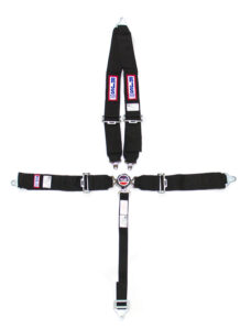 5 PT Harness System Q/R BK Roll Bar 2inSub