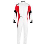 Comp Suit White/Red Medium