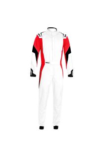Comp Suit White/Red Large