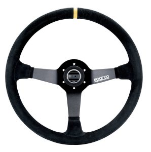 Steering Wheel 345 Black Suede