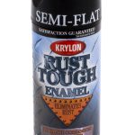 Krylon Paint Rust Tough Enamal Semi-Flat Black