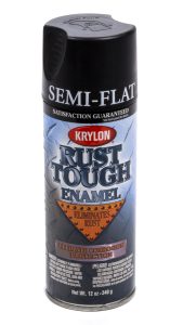 Krylon Paint Rust Tough Enamal Semi-Flat Black