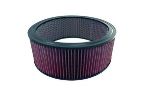 Air Cleaner Element 14in X 5in Round with Red
