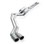 Through body Exhaust Tip Oval Style 2.5in Inlet