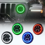 Xprite Defender Series LED Tail Light Assembly For Jeep Wrangler JK JKU 2007 - 2018