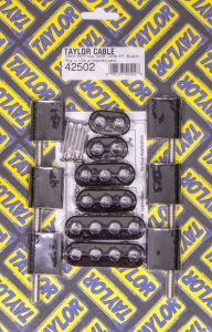 V8 Vertical Wire Loom Kit Black 7-8mm