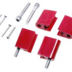 Wire Separator Mntg Kit Vertical 4pcs