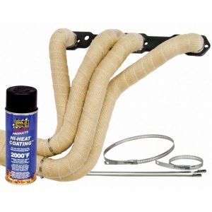 Exhaust Wrap Kit 8 Cyl Natural Color