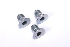 Left Front Rotor Bolts Steel 3pcs 1/2x20 1in