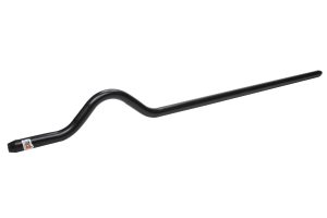 S-Bend Chromoly Steering Rod 49 in Black