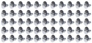 Large Head Dzus Buttons .500 Long 50 Pack