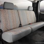 Wrangler™ Custom Seat Cover; Saddle Blanket; Gray; Split Seat; 60/40; Adjustable Headrests;