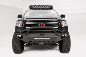 Vengeance Front Bumper; 2 Stage Black Powder Coated; Pre-Runner Guard;