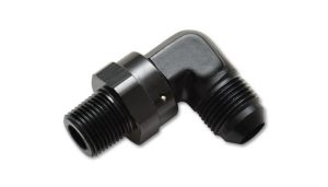 -10 Male AN to Male NPT 3/8in 90 Degree Adapter