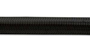 10ft Roll -6 Black Nylon Braided Flex Hose