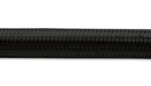 50ft Roll of Black Nylon Braided Flex Hose -6AN