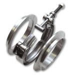 3.5in Stainless V-Band Flange Assembly Each