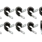 Cushion Clamps for 3/8in (6AN) Hose - Pack of 10