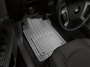 Universal All Vehicle Mat; Gray; Front And Rear;
