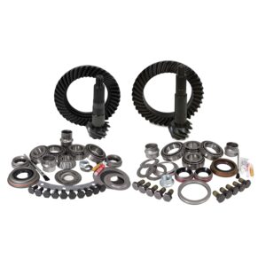 Gear kits from Yukon Gear/Axle include ring/pinion gears/Master Overhaul kits that ensure the perfect fit for your application. Yukon kits include front/rear ring/pinion sets; and the industry s most complete master overhaul kits