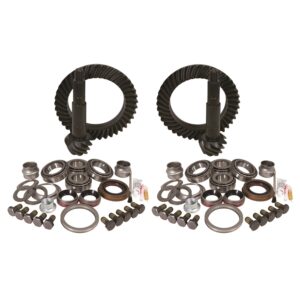 Gear kits from Yukon Gear/Axle include ring/pinion gears/Master Overhaul kits that ensure the perfect fit for your application. Yukon kits include front/rear ring/pinion sets; and the industry s most complete master overhaul kits