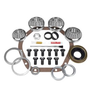 Yukon Master Overhaul kits give you all the high quality parts you need to start/finish every differential job. This kit uses Timken bearings and races along with high quality seals and small parts