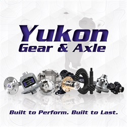 Yukon hardcore drive flange kit for Dana 60; 35 spline outer stubs. Non-engraved caps.