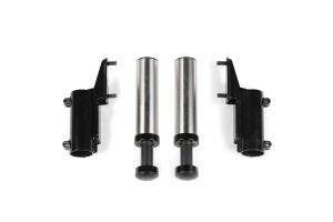 Dirt Logic 2.25 Stainless Steel Hydraulic Bump Stop Kit; Front; Must Use w/JK Coilover Conversion Kit;