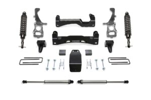 Performance Lift System w/Shocks; 6 in. Lift; w/Front Dirt Logic 2.5 Coilovers; Rear Dirt Logic Shocks;