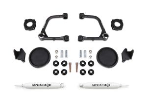 Uniball UCA Lift System; 3 in. Lift; UCA Kit w/Uniball; Front Shock Spacer; Rear Coil Spacer; Rear Perfomance Shocks;