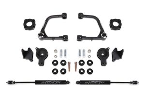 Uniball UCA Lift System; 3 in. Lift; UCA Kit w/Uniball; Front Shock Spacer; Rear Air Bag Spacer; Rear Stealth Shocks;