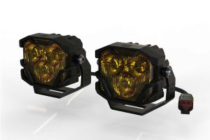 Morimoto 4Banger NCS LED Light Pods - Combo/Yellow