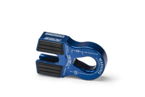 Factor 55 00375-02 FLAT SPLICER 3/8-1/2" SYNTHETIC ROPE SPLICE-ON SHACKLE MOUNT -- BLUE