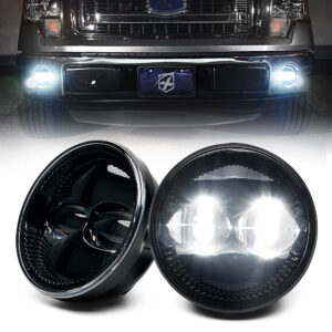 Xprite White LED Fog Lights for 2009-2014 Ford F-150 Raptor