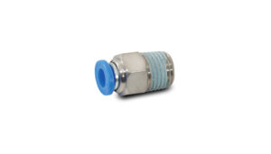 Vibrant Performance - 22639 - Male Straight Fitting, for 3/8 in. O.D. Tubing (3/8 in. NPT Thread)