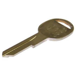 Crown Automotive - Metal Silver Key Blank