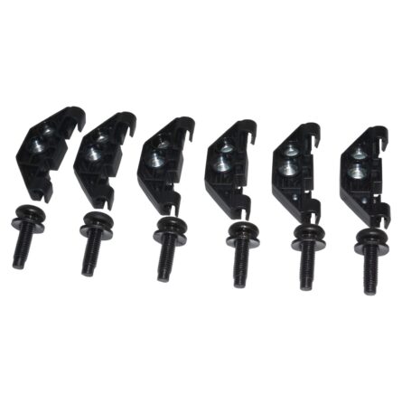 Hard Top Hardware Kit; Incl. 6 Retainers And 6 Screws;