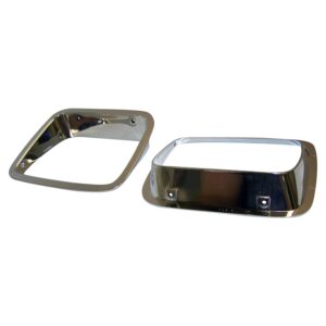 Crown Automotive - Plastic Chrome Headlight Bezel Kit