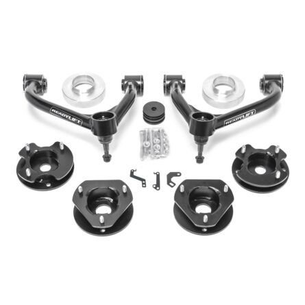 SST® Lift Kit; 3 in. Lift Front/Rear Strut Spacer; Preload Spacer Tube A-Arm; w/Magnetic Ride Control;