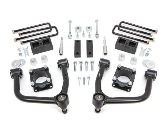 SST® Lift Kit; 4 in. Front/2 in. Rear Lift; w/Tubular Upper Control Arms;