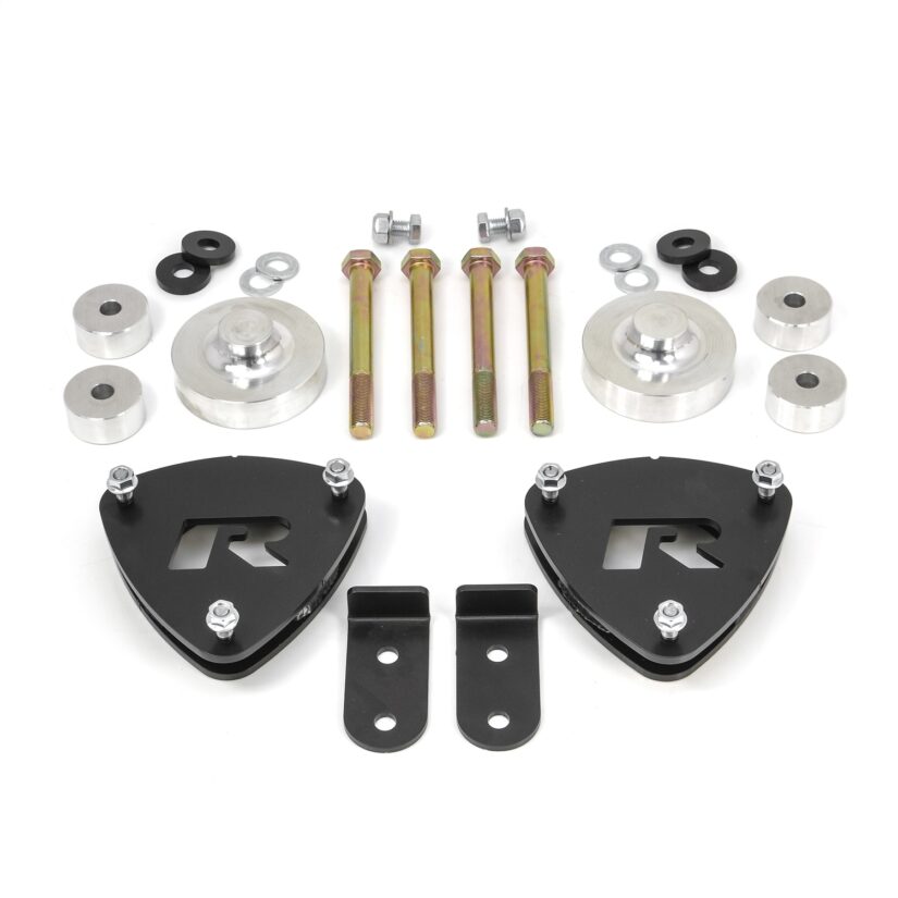 SST® Lift Kit; 2.5 in. Front/4 in. Rear Lift; w/Tapered Blocks; For Vehicles w/1 Pc. Drive Shaft;